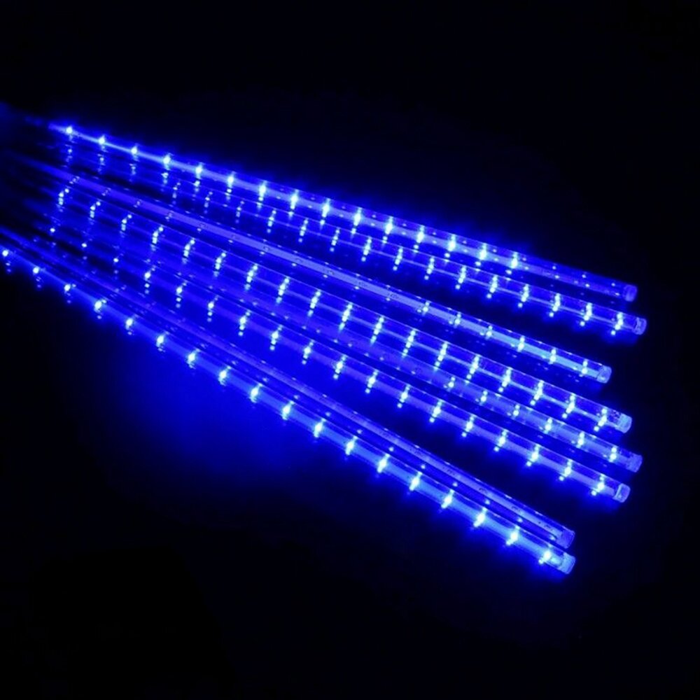 
	Waterproof Outdoor LED Meteor Rain Tubes Fairy String Light Christmas Garden Use Home Garden