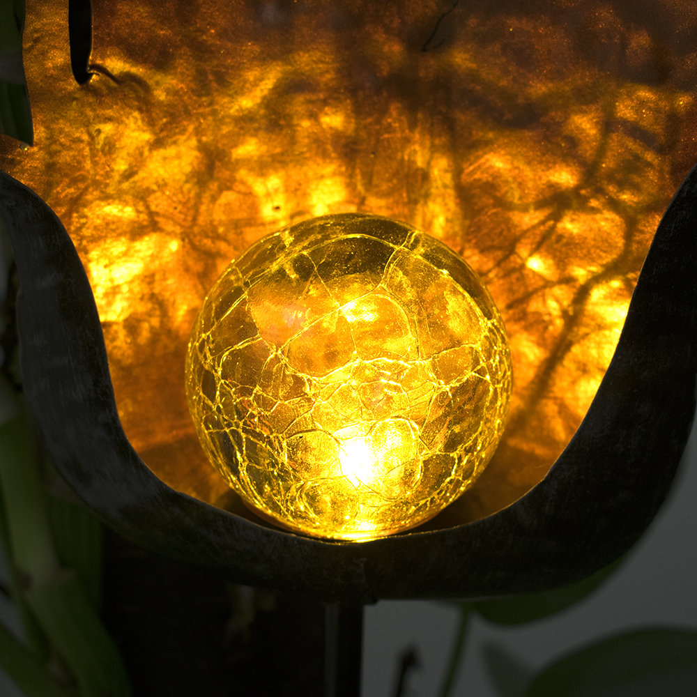 
	Solar Power Metal LED Ornament Landscape Light Outdoor Flame Effect Lawn Yard Garden