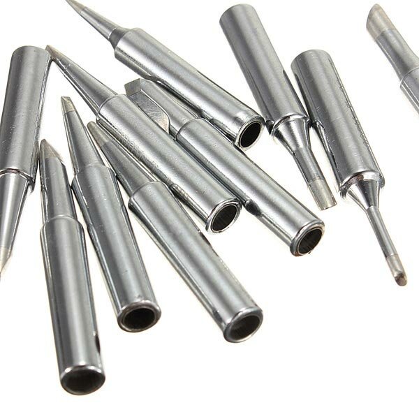 
	10Pcs Solder Iron Tips For Hakko Soldering Rework Station