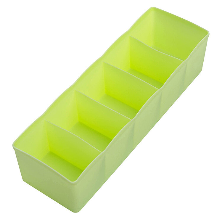 
	Multi-Grid Plastic Drawer Storage Box Home Desktop Socks Underwear Tie Compartment Storage Box
