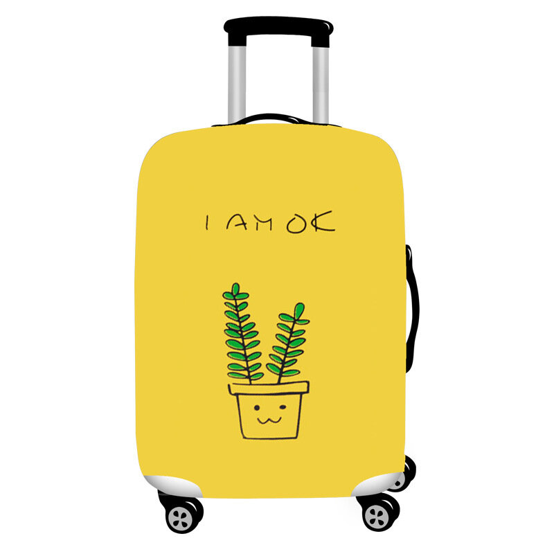 
	Honana Cute Cartoon Rabbit Elastic Luggage Cover Durable Suitcase Protector