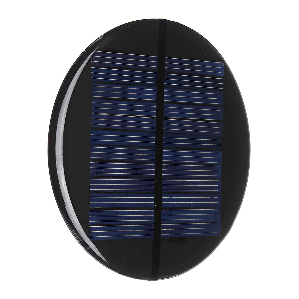
	Mini Solar Panel Module 6V 2W 0.35A 80MM Round Poly Silicon DIY Epoxy Cell Batt