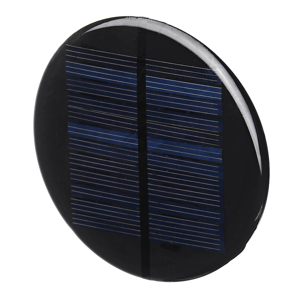 
	Mini Solar Panel Module 6V 2W 0.35A 80MM Round Poly Silicon DIY Epoxy Cell Batt