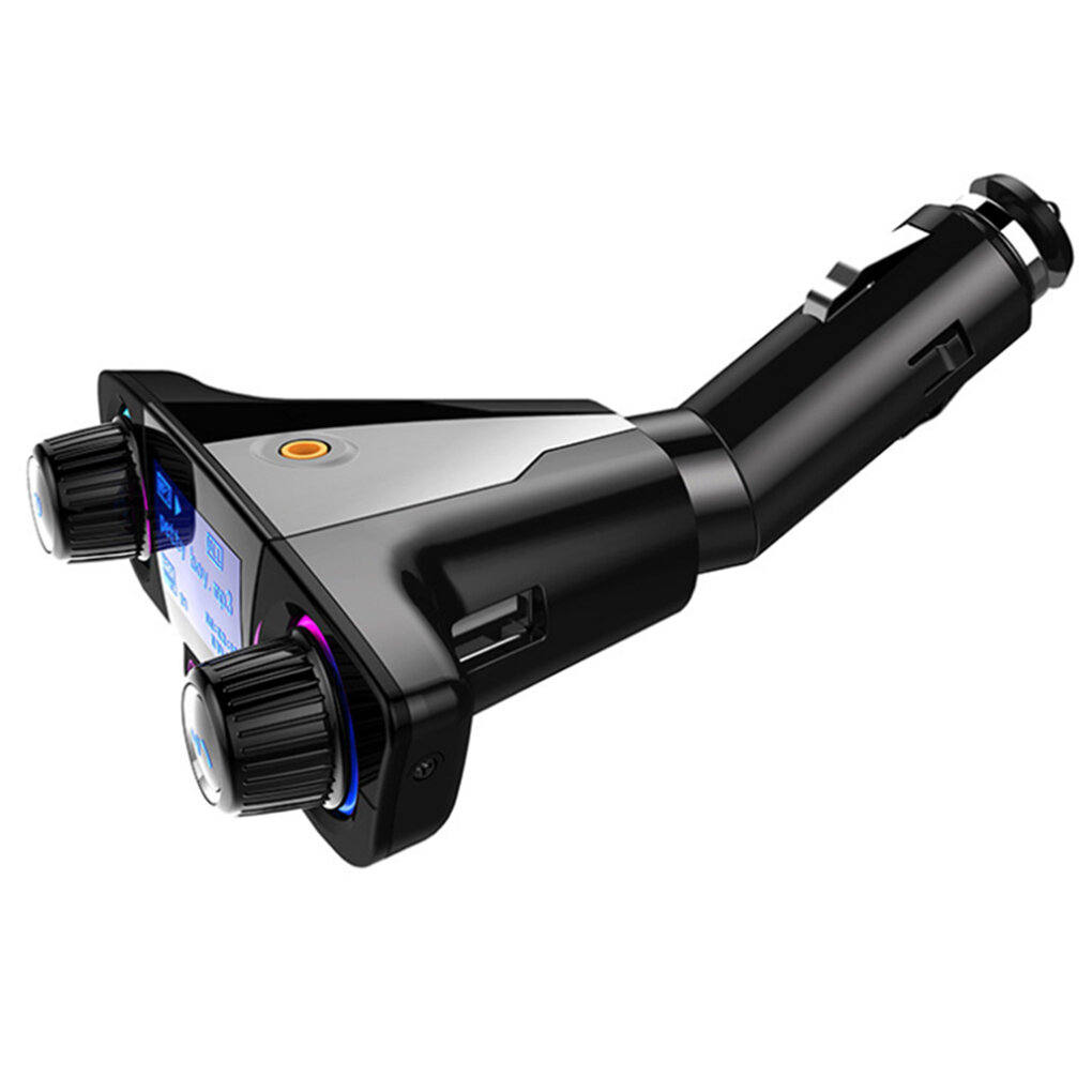 
	2020 New Upgrade Wireless bluetooth Handsfree Calling Dual USB 2.1A Fast Charger Car Kit FM Transmitter Car MP3 Player Radio Adapter