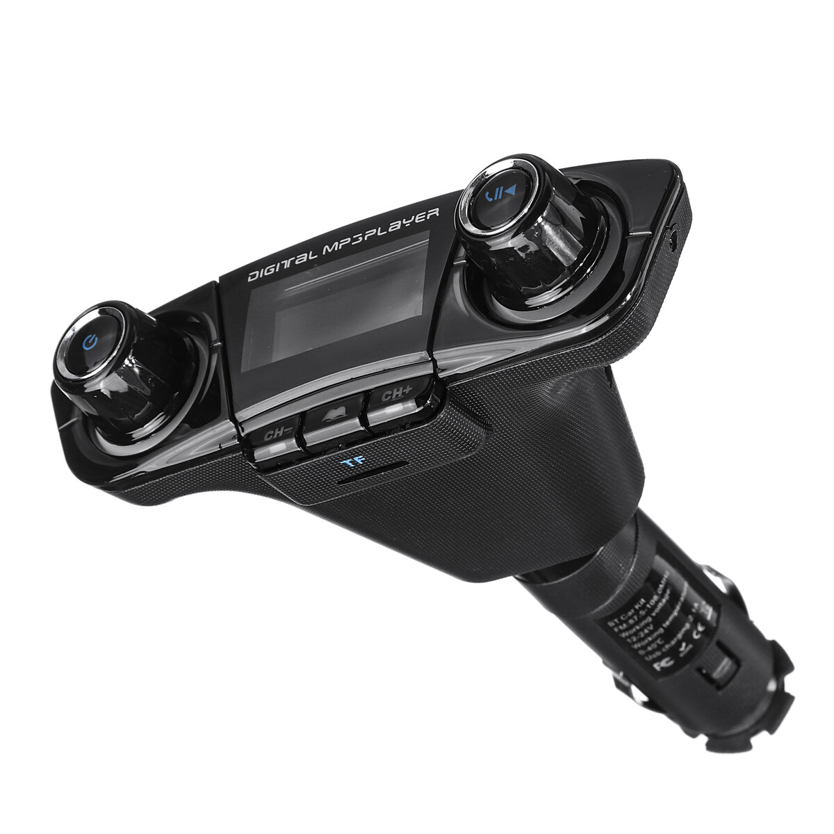 
	2020 New Upgrade Wireless bluetooth Handsfree Calling Dual USB 2.1A Fast Charger Car Kit FM Transmitter Car MP3 Player Radio Adapter