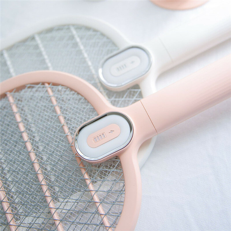 
	3life Electric Mosquito Swatter Mosquito Dispeller Rechargeable LED Electric Insect Bug Fly Mosquito Killer Racket 3-Layer Net