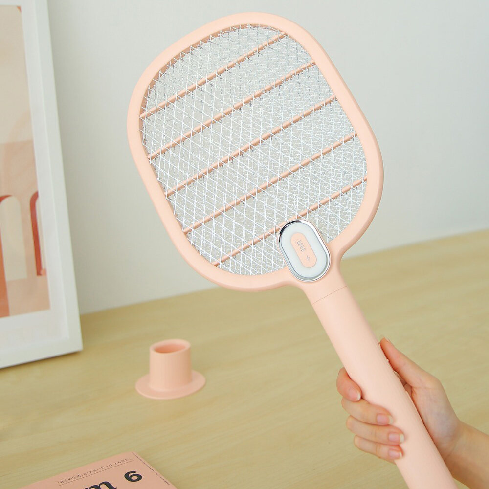 
	3life Electric Mosquito Swatter Mosquito Dispeller Rechargeable LED Electric Insect Bug Fly Mosquito Killer Racket 3-Layer Net