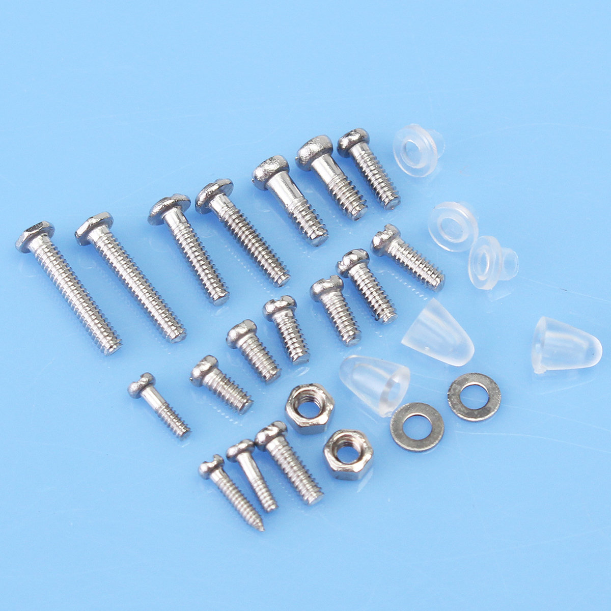 
	1000Pcs Micro Eyeglass Sunglass Spectacles Tiny Screw Nut Set Repair Kit Tools