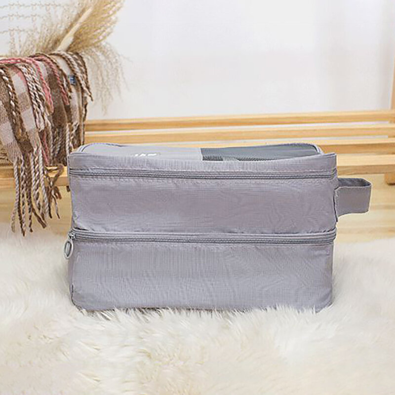 
	Large-capacity Travel Waterproof Dry Wet Separation Storage Shoe Box Dustproof Shoe Bag