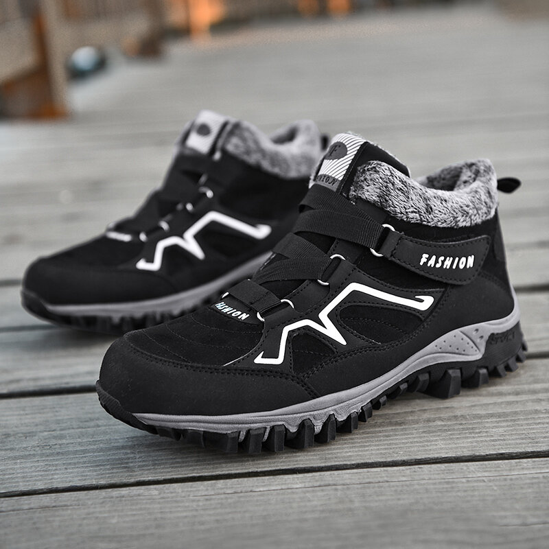 
	Men Suede Warm Lining Non Slip Casual Outdoor Boots