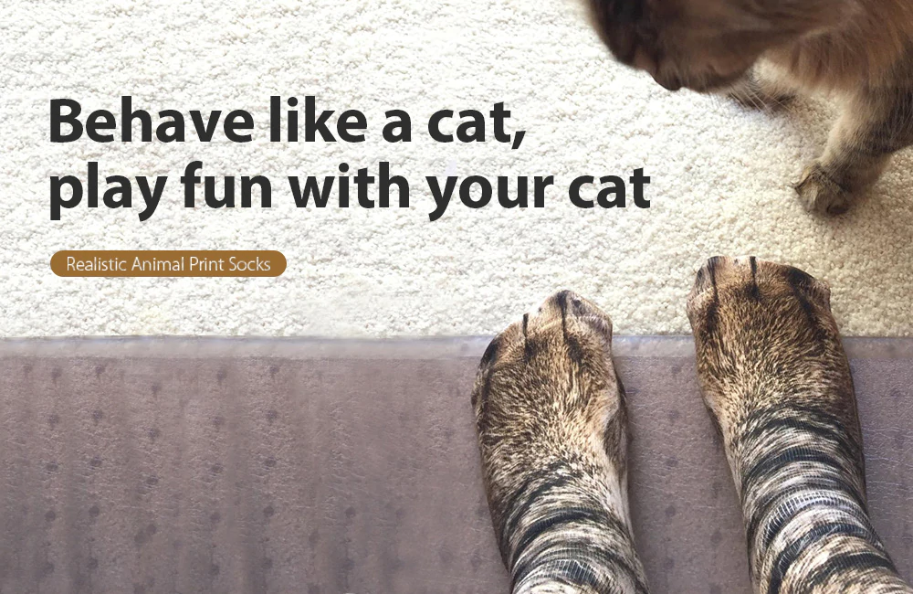 
	Unisex Adult Animal Printed Socks Animal Tube Socks 3d Print Animal Foot Hoof Socks