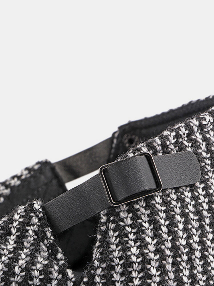 
	Men Peaked Cap Autumn Winter British Retro Beret Casual Forward Cap Flat Cap