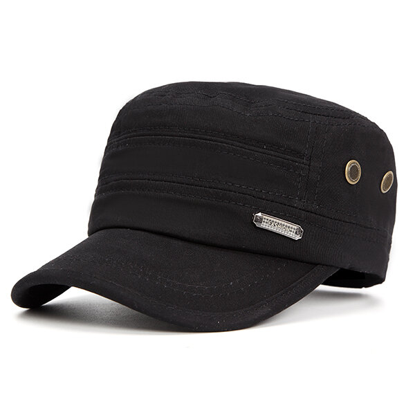 
	Men Women Vintage Cotton Flat Baseball Cap Ourdoot Sport Adjustable Hats