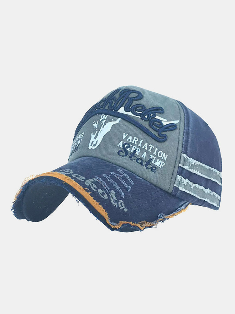 
	Baseball Cap Retro Sun Hat Embroidery Hats