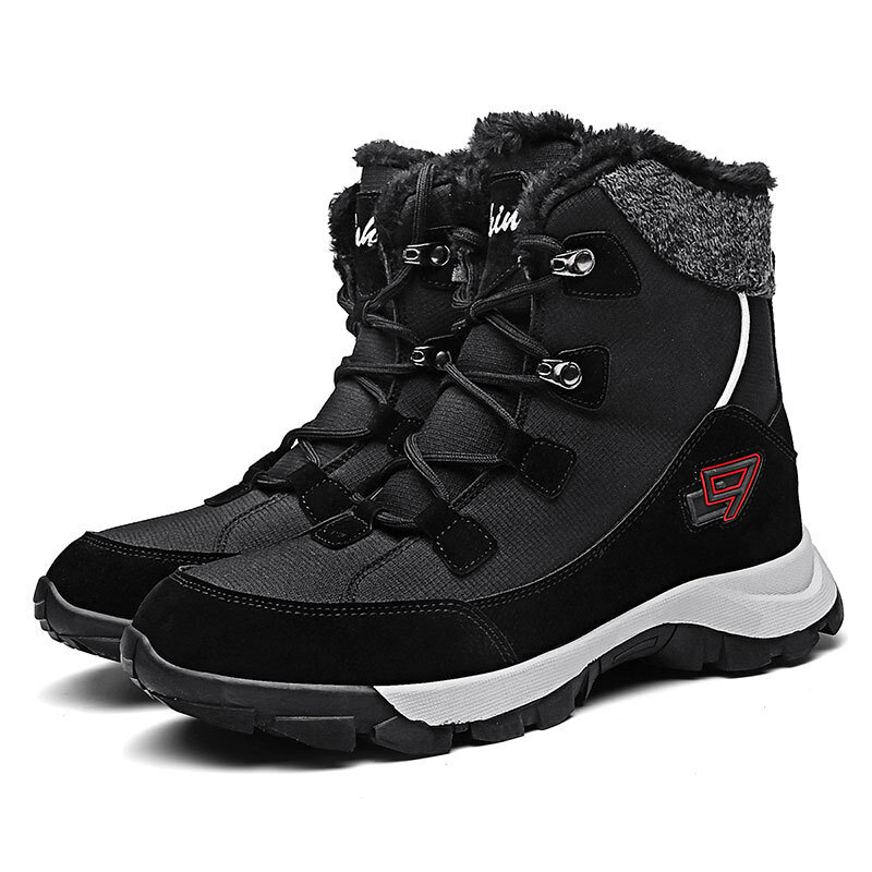 
	Men Warm Lining Slip Resistant Outdoor Casual Boots
