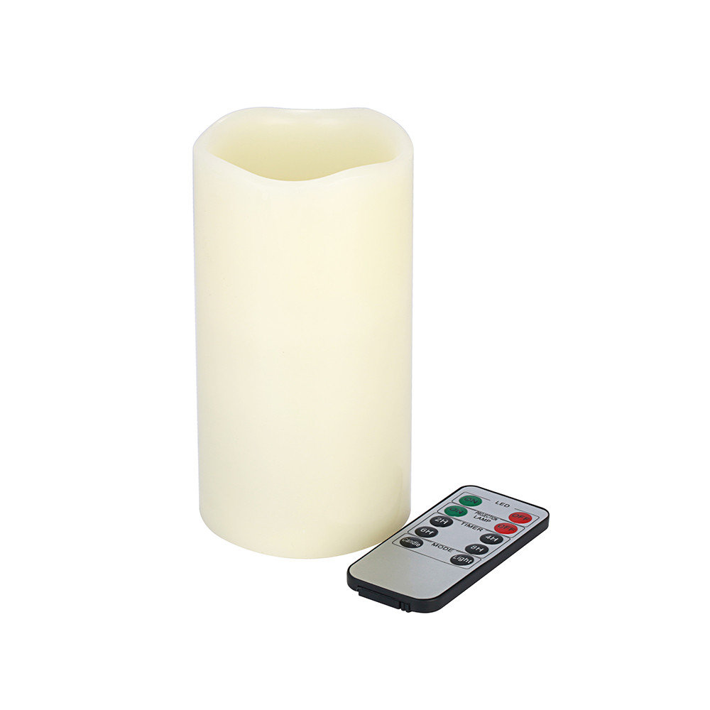 
	Battery Powered&nbsp;Christmas Snowflake LED Candle Light Flameless Projection Flickering Remote Control