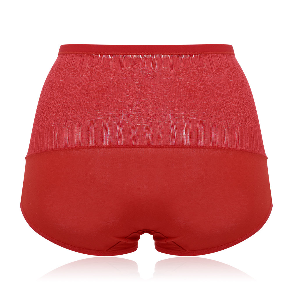 
	Plus Size Cotton High Waisted Seamless Tummy Control Panties