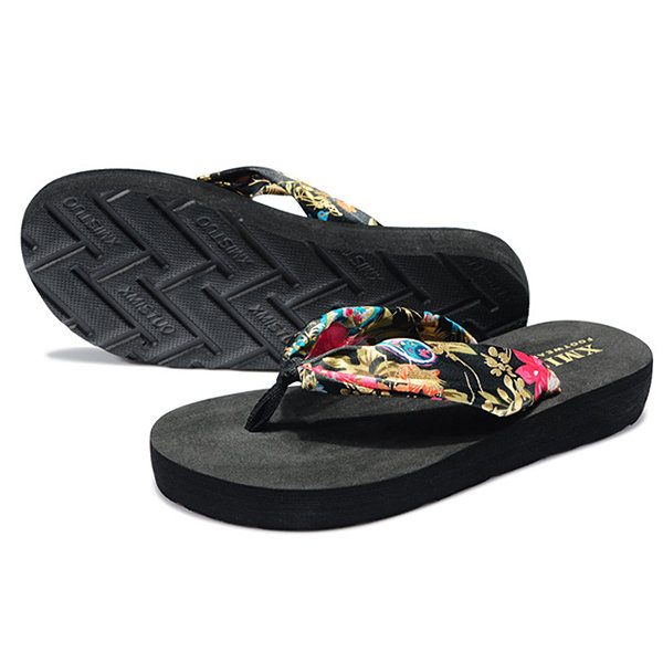 
	Big Size Colorful Ribbon Clip Top Flip Flops Summer Outdoor Holiday Beach Slippers