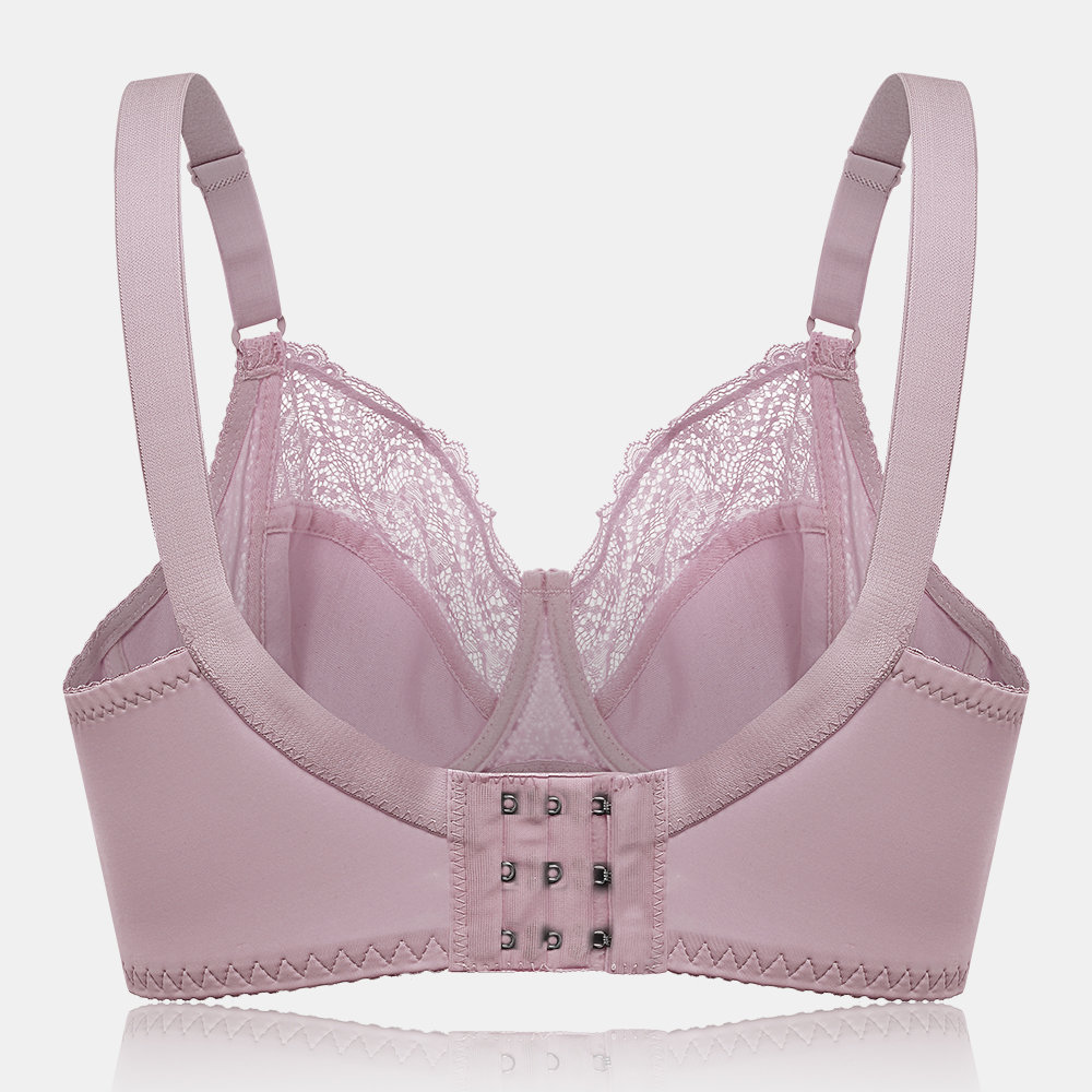 
	Plus Size Push Up Lightly Line Lace Patchwork Bras