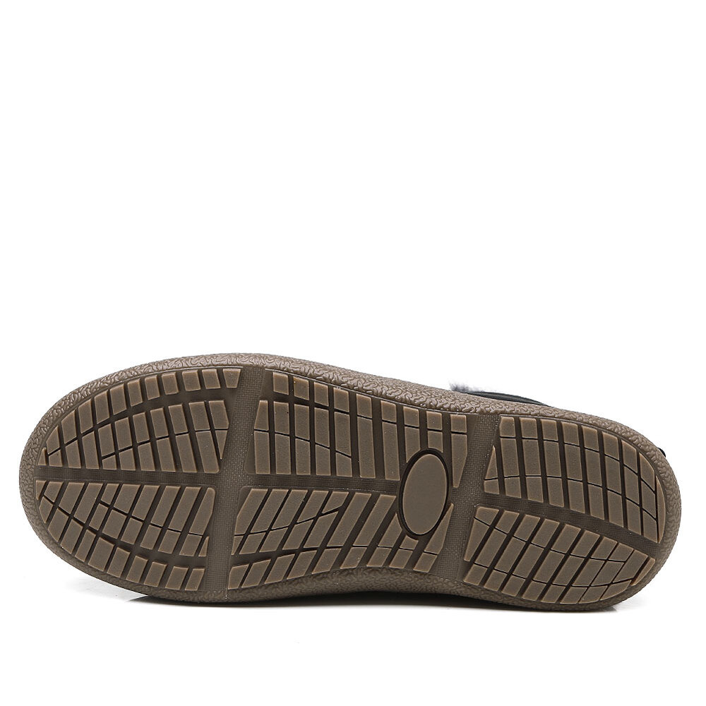 
	Men Waterproof Non Slip Warm Plush Lining Lace Up Snow Boots