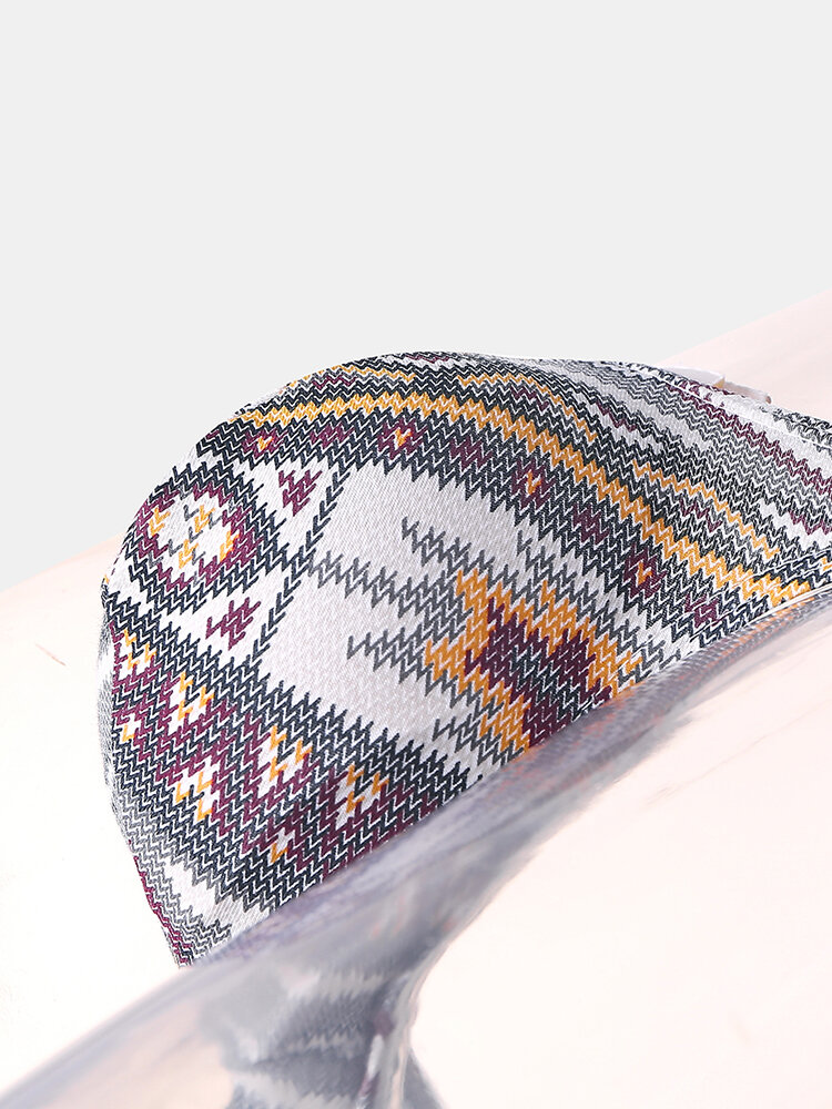 
	Ethnic Print Pouch Briefs Low Rise Sexy Briefs for Men