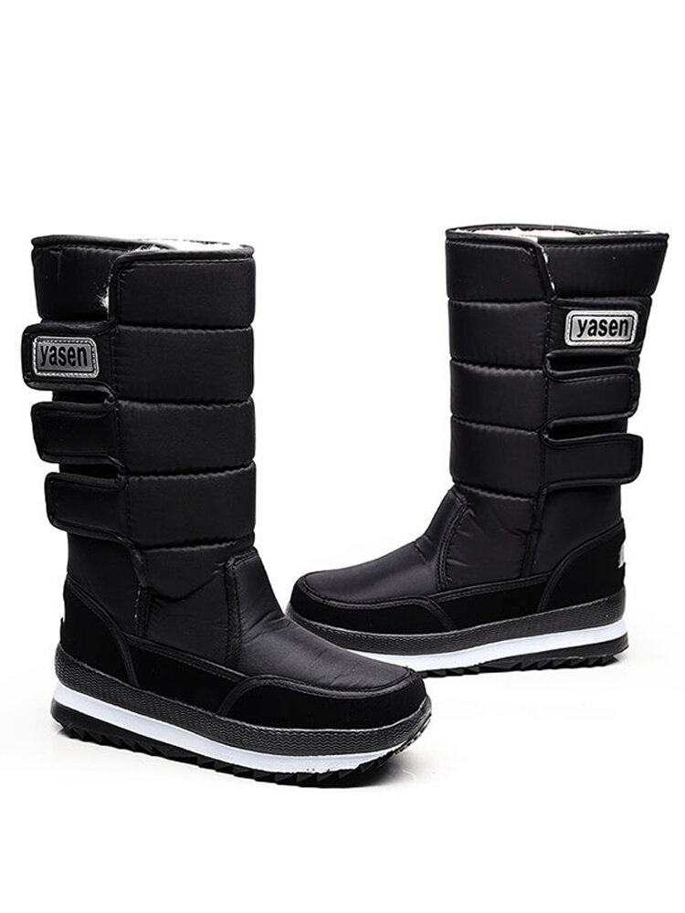 
	Men Warm Non-Slip Water Proof Camo Casual Mid-Calf Snow Boots