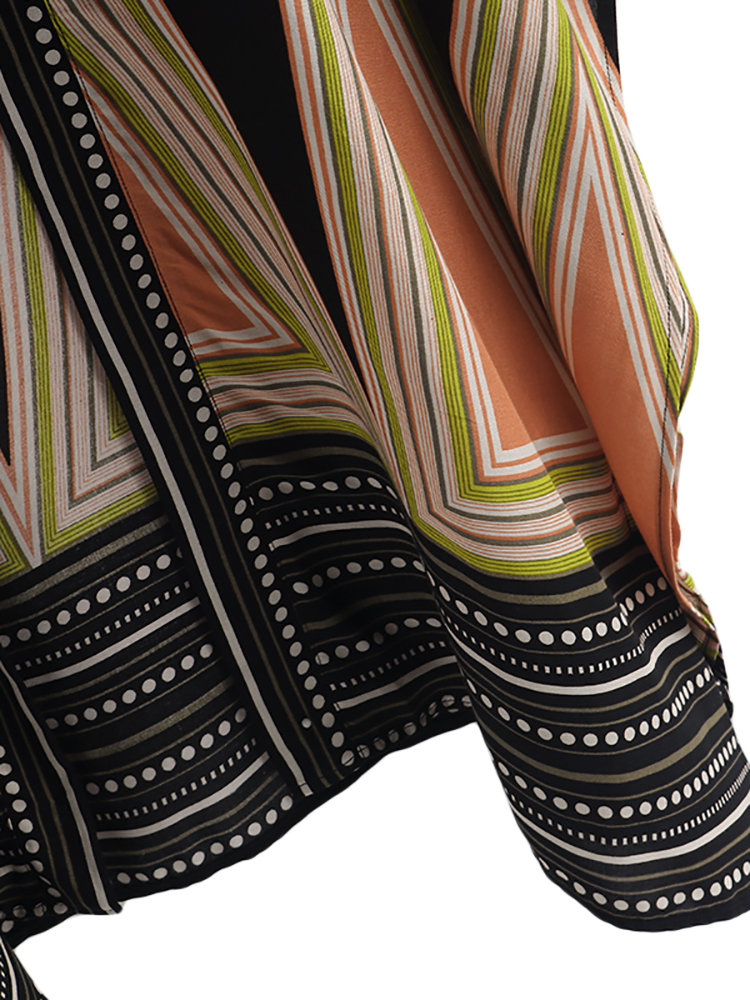 
	Bohemian Print Summer Beach Plus Size Kimono