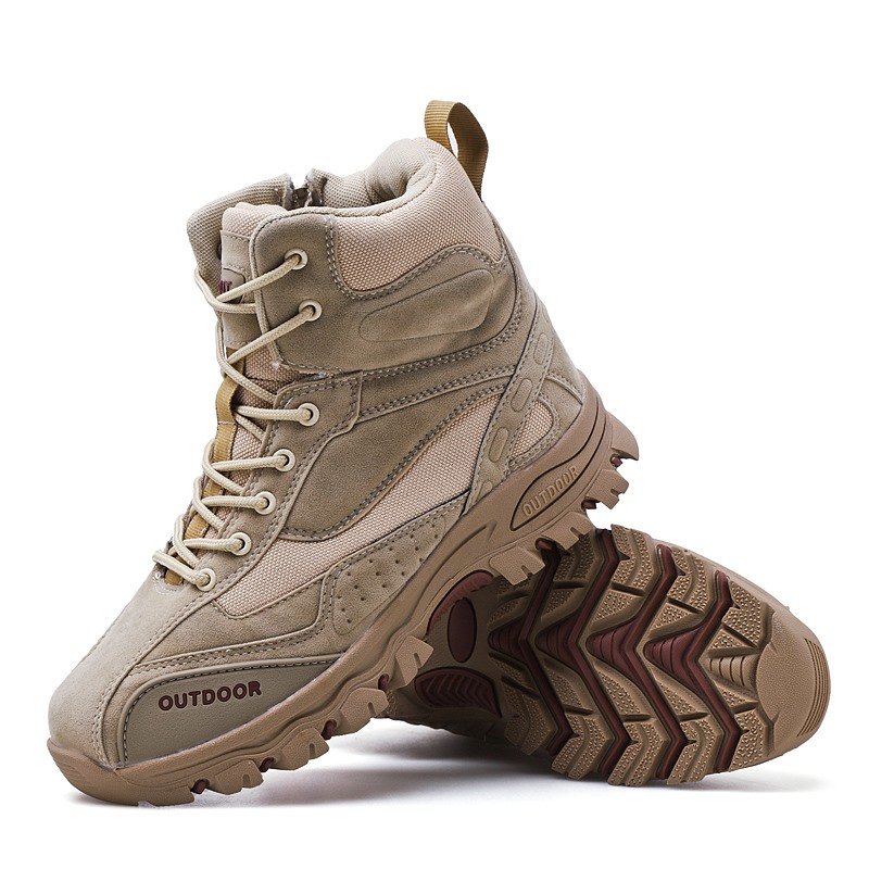 
	Men Outdoor Non Slip Shock Absorption Casual Ankle Boots