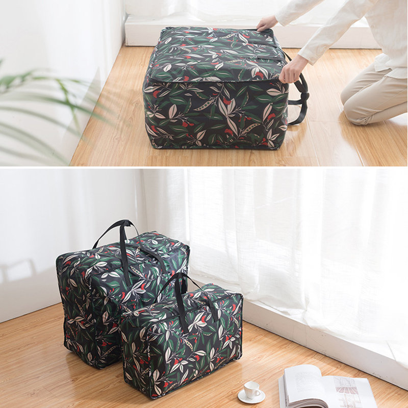 
	Quilts Storage Bags Oxford Clothes Folding Washable Portable Organizer Storage Container