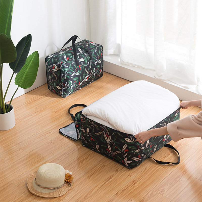 
	Quilts Storage Bags Oxford Clothes Folding Washable Portable Organizer Storage Container