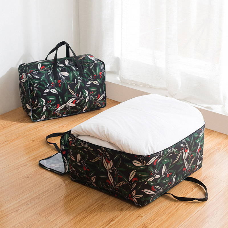 
	Quilts Storage Bags Oxford Clothes Folding Washable Portable Organizer Storage Container