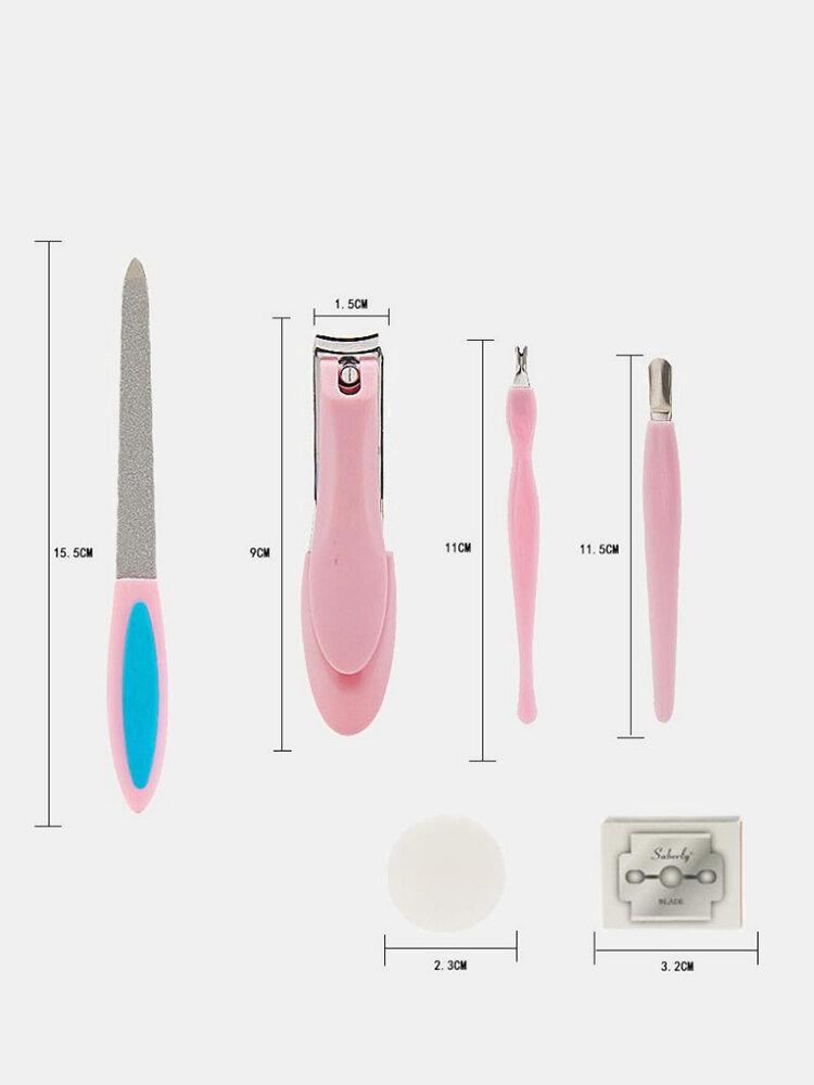 
	4/5/10 Pcs Pedicure Tool Set Remove Calluses Dead Skin Pedicure Knife Foot File Kit