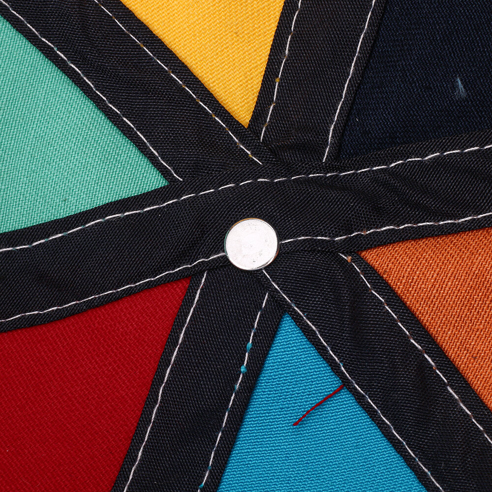 
	COLLROWN Women & Men Six-color Stitching Outdoor Leisure Hat Beanie Landlord Cap Skull Cap