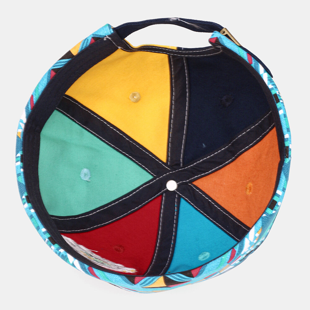 
	COLLROWN Women & Men Six-color Stitching Outdoor Leisure Hat Beanie Landlord Cap Skull Cap