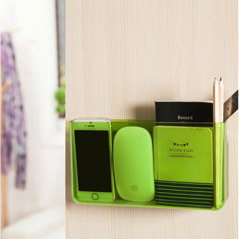 
	No-Nail Wall-Mounted Storage Box Wall Debris Organizer