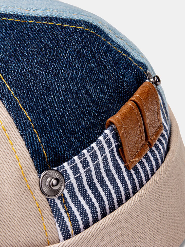 
	COLLROWN Men & Women Patchwork Color Casual Fashion Brimless Beanie Landlord Cap Skull Cap