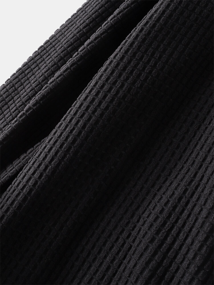 
	Mens Colorblock Patchwork Corduroy Lapel Long Sleeve Shirts With Pocket