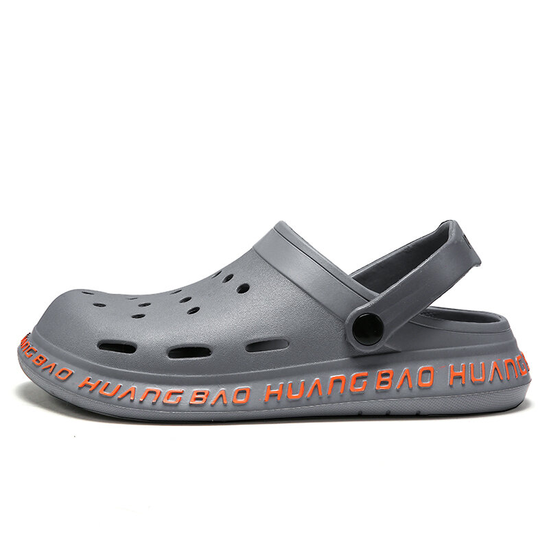 
	Men Comfy Closed Toe Hole Sandals Beach Water Clogs