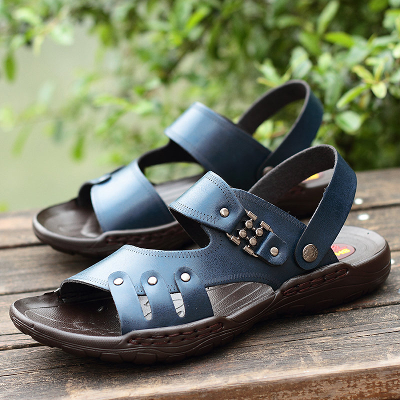 
	Men Open Toe Comfy Soft Sole Water Beach Casual Sandals