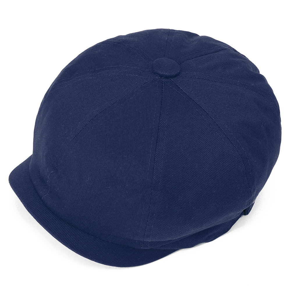 
	Men Denim Cotton Washed Newsboy Hat Windproof Wild Outdoor Travel Octagonal Cap Beret Cap