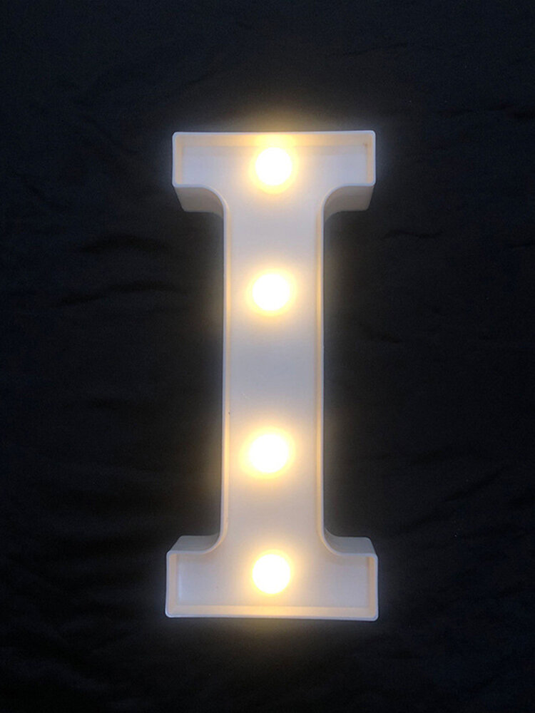 
	LED English Letter And Symbol Pattern Night Light Home Room Proposal Decor Creative Modeling Lights For Bedroom Birthday Party