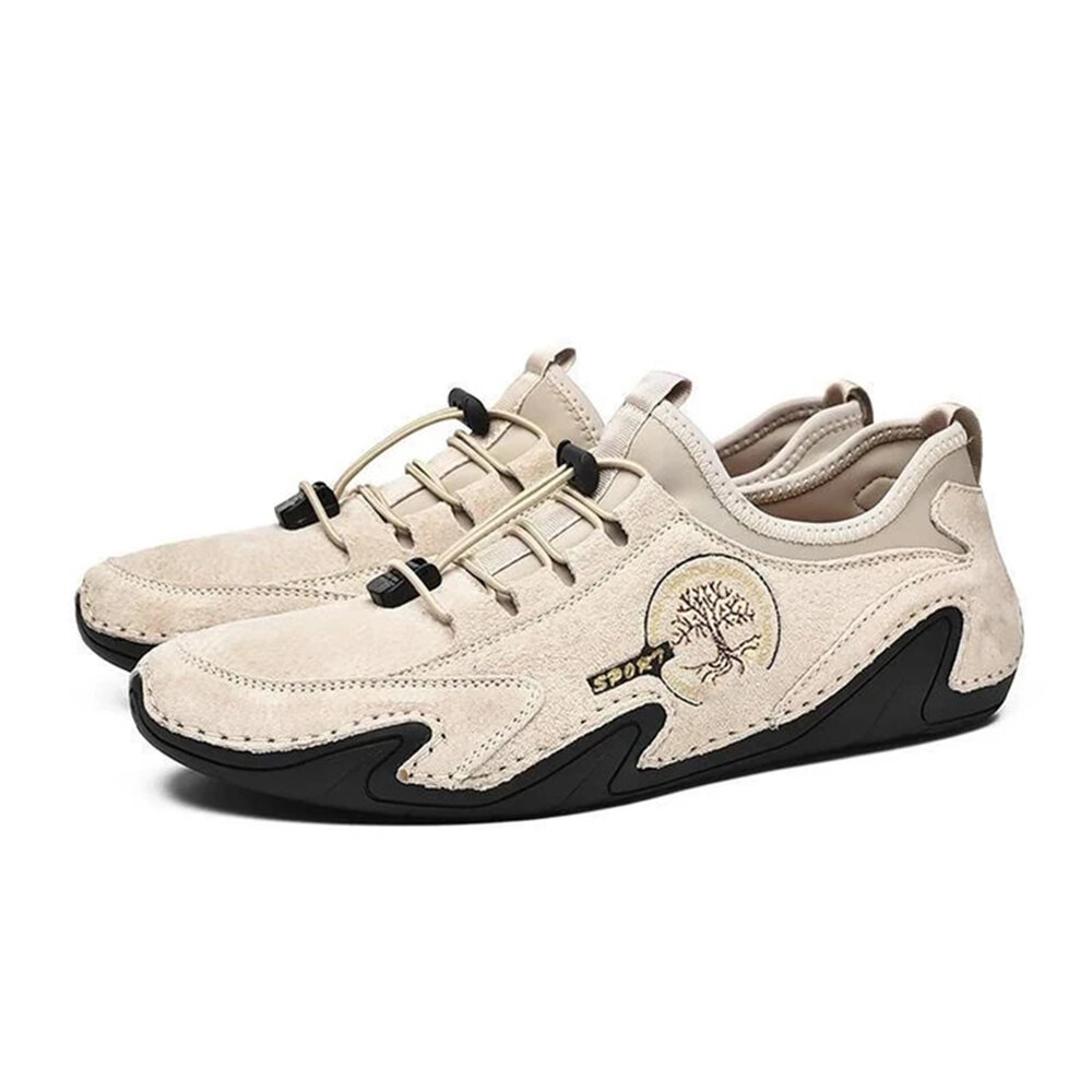 
	Menico Men’s Handmade Leather Shoes Soft Driving Loafers Shoes